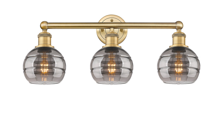 Innovations Lighting Rochester 6" Bath Vanity Light - Brushed Brass Vanity Lights Innovations Lighting   