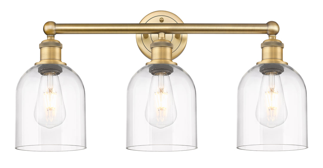 Innovations Lighting Bella 6" Bath Vanity Light - Brushed Brass Vanity Lights Innovations Lighting   