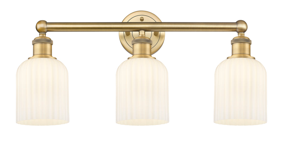 Innovations Lighting Bridal Veil 5" Bath Vanity Light - Brushed Brass Vanity Lights Innovations Lighting   