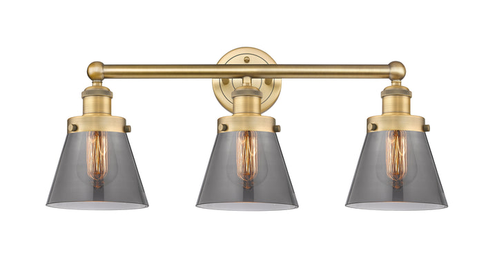 Innovations Lighting Cone 6" Bath Vanity Light - Brushed Brass Vanity Lights Innovations Lighting   