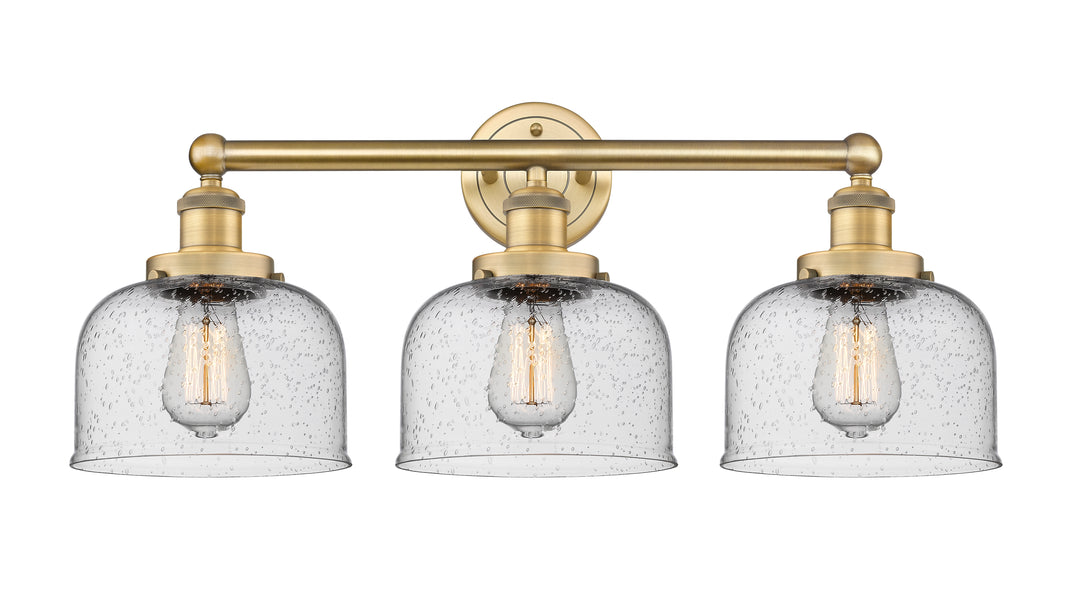 Innovations Lighting Bell 8" Bath Vanity Light - Brushed Brass Vanity Lights Innovations Lighting   