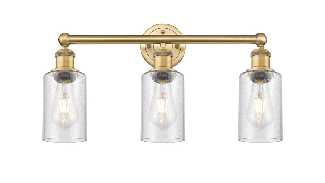 Innovations Lighting Clymer 4" Bath Vanity Light - Brushed Brass