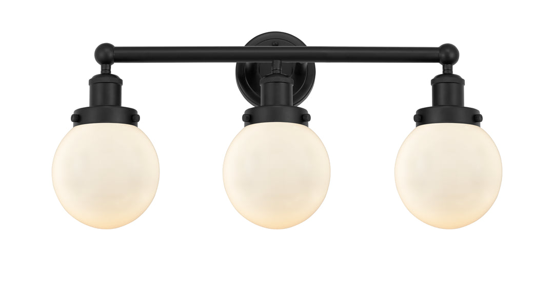 Innovations Lighting Beacon 6" Bath Vanity Light - Matte Black Vanity Lights Innovations Lighting   