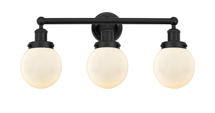 Innovations Lighting Beacon 6" Bath Vanity Light - Matte Black Vanity Lights Innovations Lighting   