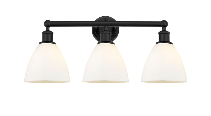 Innovations Lighting Bristol 7.5" Bath Vanity Light - Matte Black Vanity Lights Innovations Lighting   