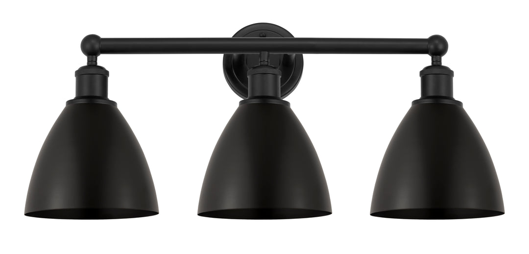 Innovations Lighting Bristol 7.5" Bath Vanity Light - Matte Black Vanity Lights Innovations Lighting   