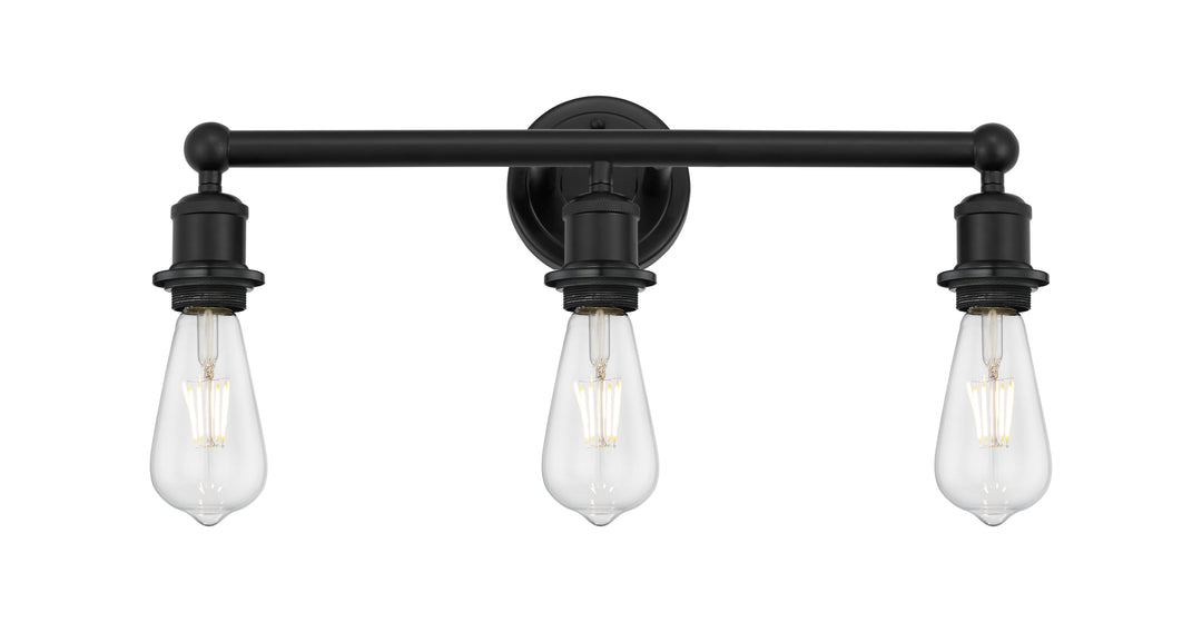 Innovations Lighting Edison Bath Vanity Light - Matte Black