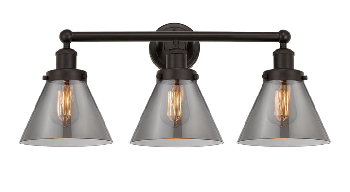 Innovations Lighting Cone 8" Bath Vanity Light - Oil Rubbed Bronze Vanity Lights Innovations Lighting   