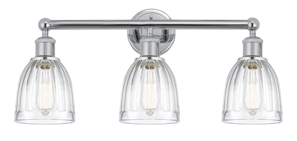 Innovations Lighting Brookfield 6" Bath Vanity Light - Polished Chrome