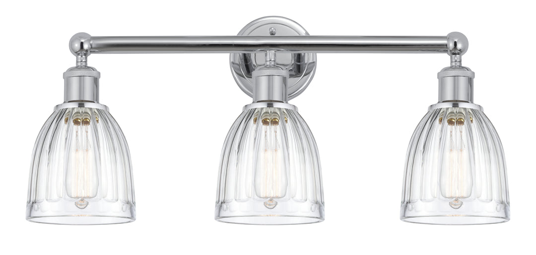 Innovations Lighting Brookfield 6" Bath Vanity Light - Polished Chrome Vanity Lights Innovations Lighting   