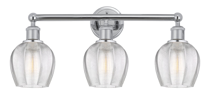 Innovations Lighting Norfolk Bath Vanity Light - Polished Chrome Vanity Lights Innovations Lighting Clear ; Glass Type: Transparent  