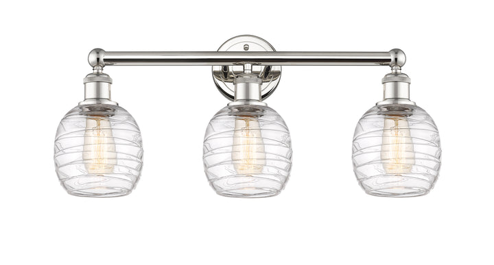 Innovations Lighting Belfast 6" Bath Vanity Light - Polished Nickel Vanity Lights Innovations Lighting   