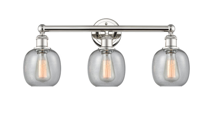 Innovations Lighting Belfast 6" Bath Vanity Light - Polished Nickel Vanity Lights Innovations Lighting   