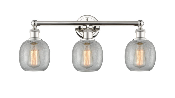 Innovations Lighting Belfast 6" Bath Vanity Light - Polished Nickel Vanity Lights Innovations Lighting   