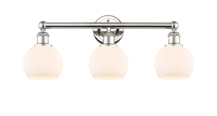 Innovations Lighting Athens 6" Bath Vanity Light - Polished Nickel