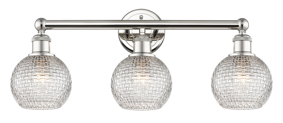 Innovations Lighting Athens 6" Bath Vanity Light - Polished Nickel