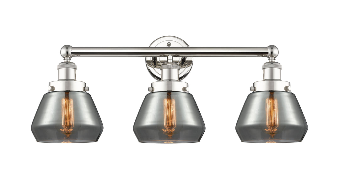 Innovations Lighting Fulton 7" Bath Vanity Light - Polished Nickel Vanity Lights Innovations Lighting   