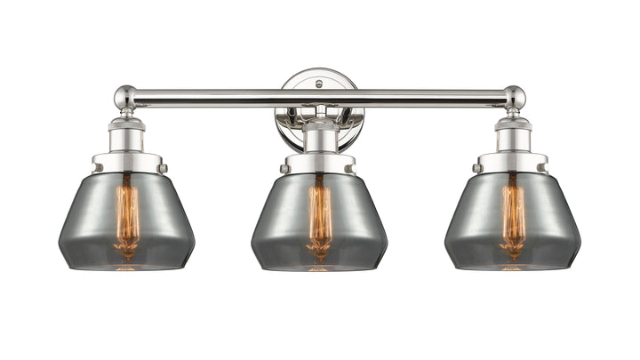 Innovations Lighting Fulton 7" Bath Vanity Light - Polished Nickel Vanity Lights Innovations Lighting   