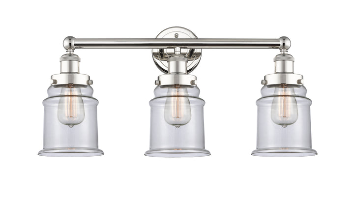 Innovations Lighting Canton 6" Bath Vanity Light - Polished Nickel Vanity Lights Innovations Lighting   