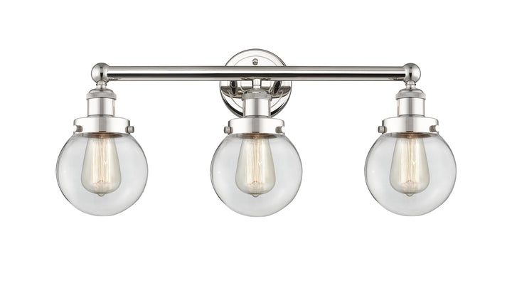 Innovations Lighting Beacon 6" Bath Vanity Light - Polished Nickel Vanity Lights Innovations Lighting   