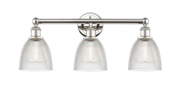 Innovations Lighting Castile 6" Bath Vanity Light - Polished Nickel Vanity Lights Innovations Lighting   