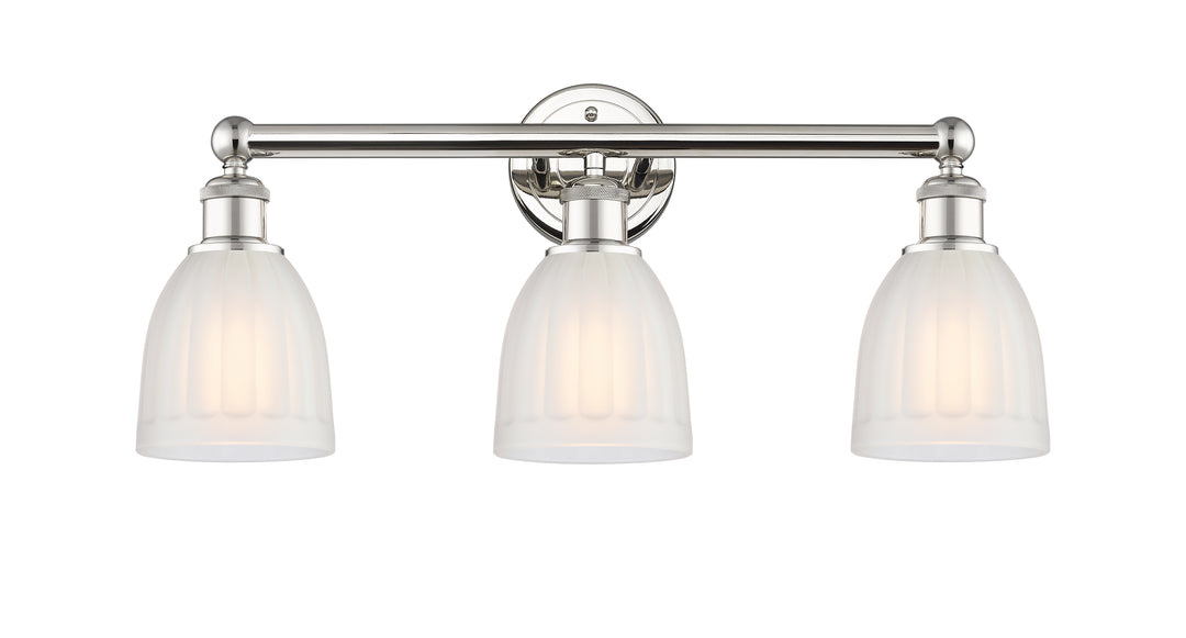 Innovations Lighting Brookfield 6" Bath Vanity Light - Polished Nickel Vanity Lights Innovations Lighting   