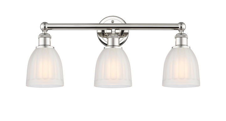 Innovations Lighting Brookfield 6" Bath Vanity Light - Polished Nickel Vanity Lights Innovations Lighting   