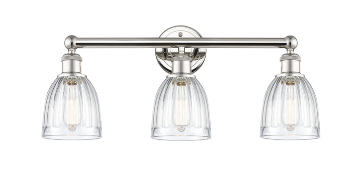 Innovations Lighting Brookfield 6" Bath Vanity Light - Polished Nickel Vanity Lights Innovations Lighting   