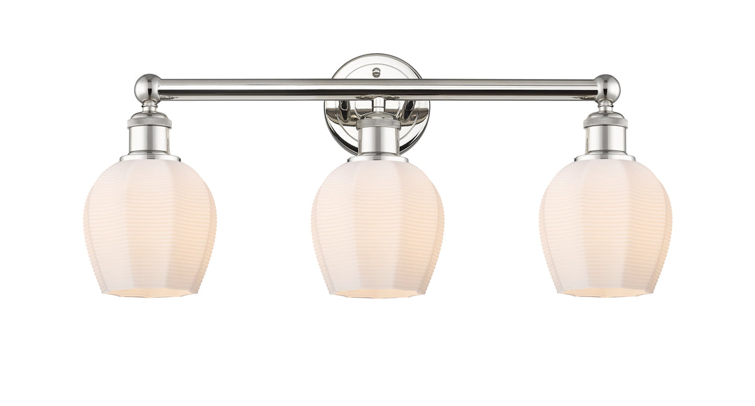 Innovations Lighting Norfolk 6" Bath Vanity Light - Polished Nickel Vanity Lights Innovations Lighting   