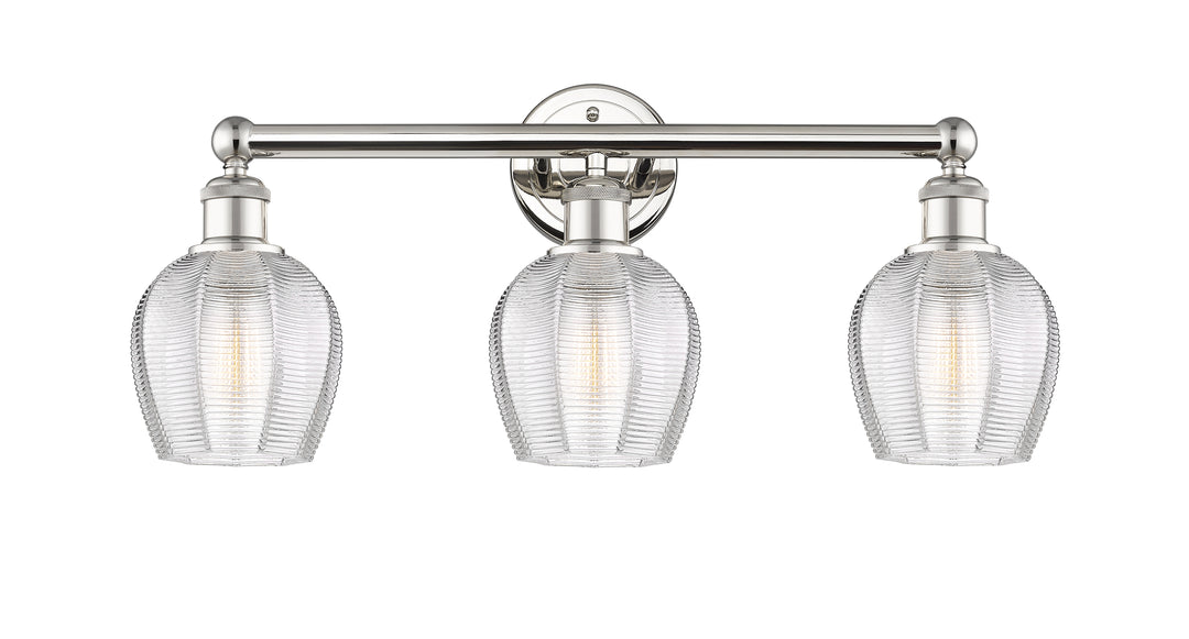 Innovations Lighting Norfolk 6" Bath Vanity Light - Polished Nickel Vanity Lights Innovations Lighting   