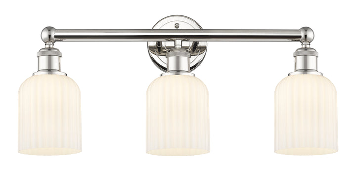 Innovations Lighting Bridal Veil 5" Bath Vanity Light - Polished Nickel Vanity Lights Innovations Lighting   