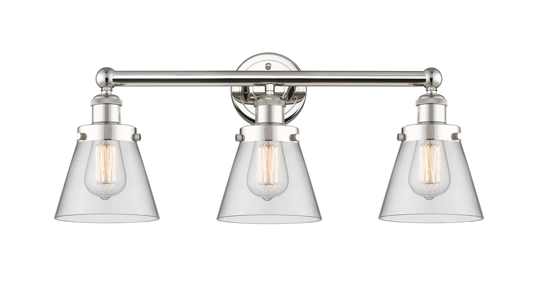 Innovations Lighting Cone 6" Bath Vanity Light - Polished Nickel Vanity Lights Innovations Lighting   