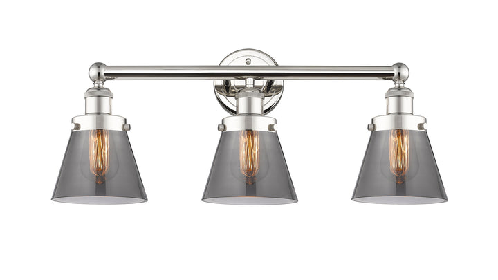 Innovations Lighting Cone 6" Bath Vanity Light - Polished Nickel Vanity Lights Innovations Lighting   