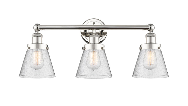 Innovations Lighting Cone 6" Bath Vanity Light - Polished Nickel Vanity Lights Innovations Lighting   