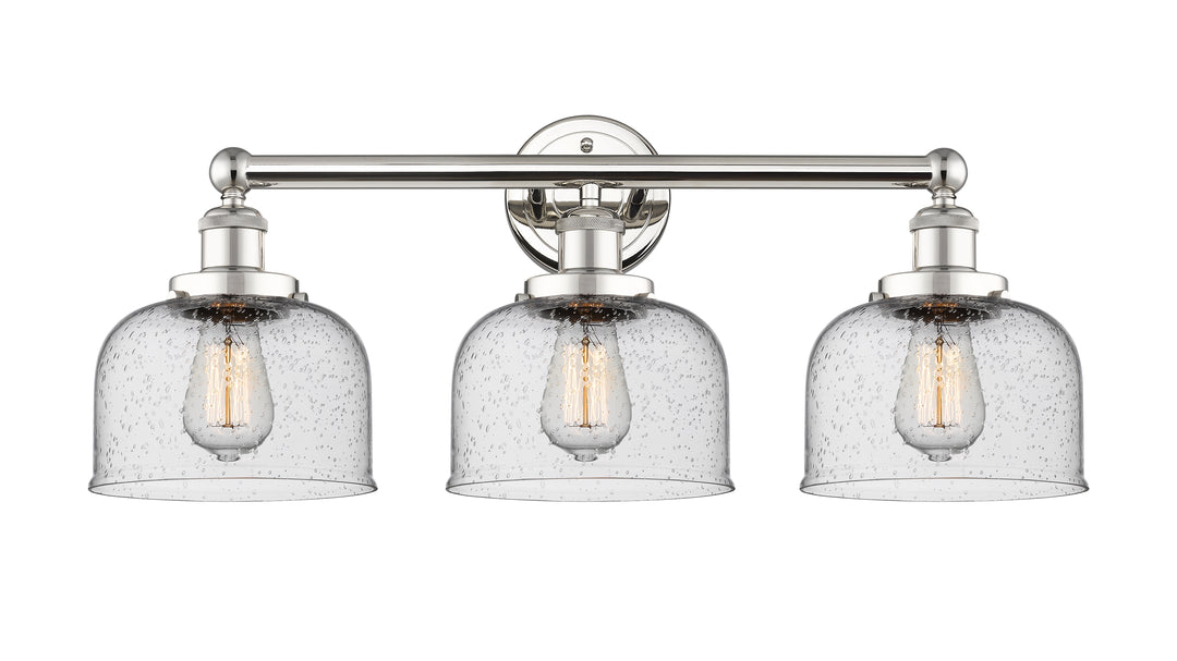 Innovations Lighting Bell 8" Bath Vanity Light - Polished Nickel Vanity Lights Innovations Lighting   