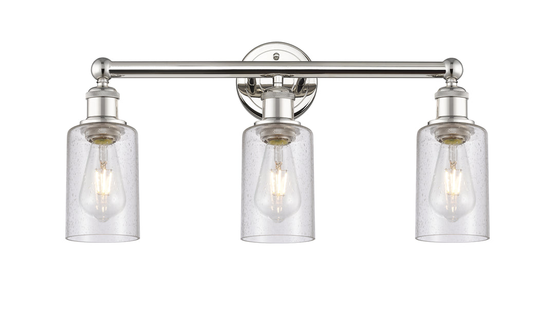 Innovations Lighting Clymer 4" Bath Vanity Light - Polished Nickel