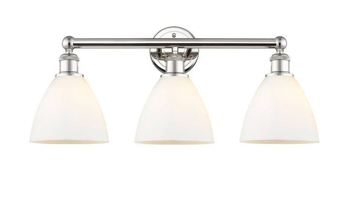 Innovations Lighting Bristol 7.5" Bath Vanity Light - Polished Nickel Vanity Lights Innovations Lighting   