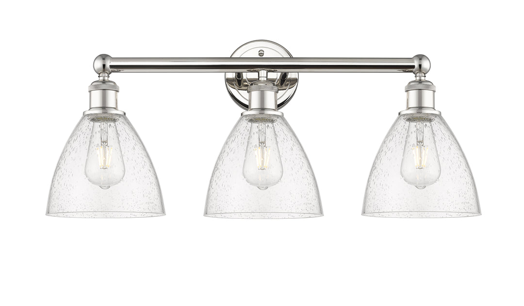 Innovations Lighting Bristol 7.5" Bath Vanity Light - Polished Nickel Vanity Lights Innovations Lighting   