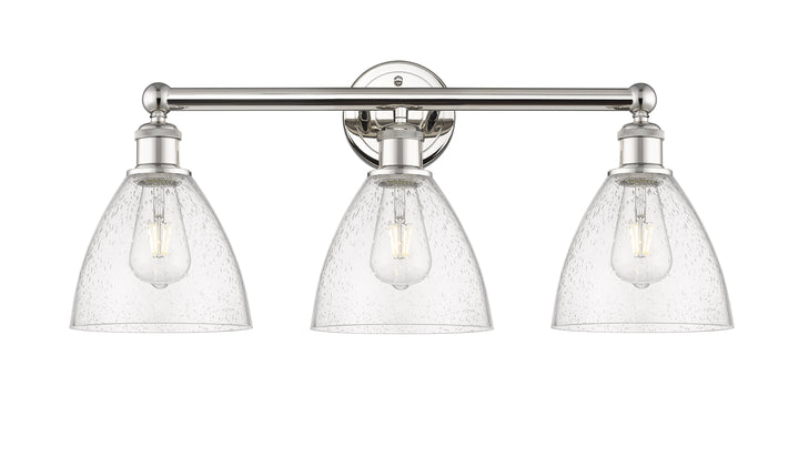 Innovations Lighting Bristol 7.5" Bath Vanity Light - Polished Nickel Vanity Lights Innovations Lighting   