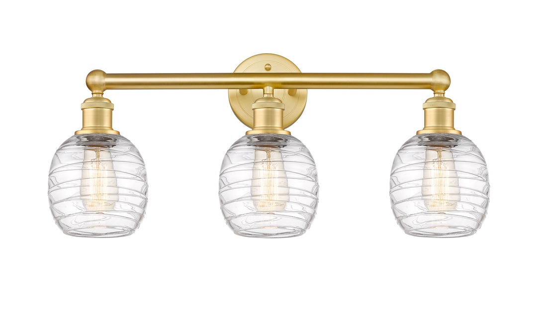 Innovations Lighting Belfast 6" Bath Vanity Light - Satin Gold Vanity Lights Innovations Lighting   