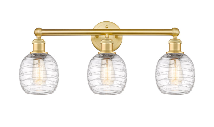 Innovations Lighting Belfast 6" Bath Vanity Light - Satin Gold Vanity Lights Innovations Lighting   