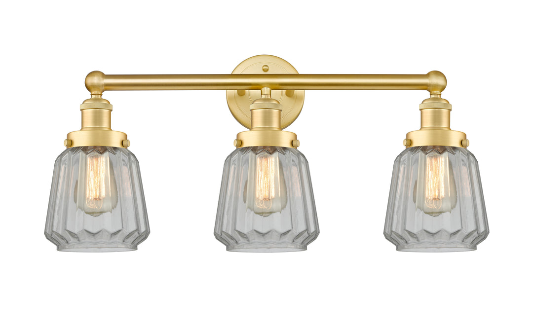 Innovations Lighting Chatham 6" Bath Vanity Light - Satin Gold Vanity Lights Innovations Lighting   