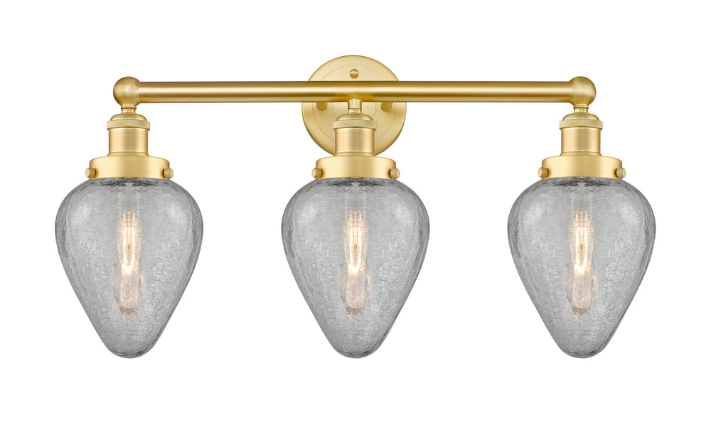 Innovations Lighting Geneseo 6" Bath Vanity Light - Satin Gold Vanity Lights Innovations Lighting   