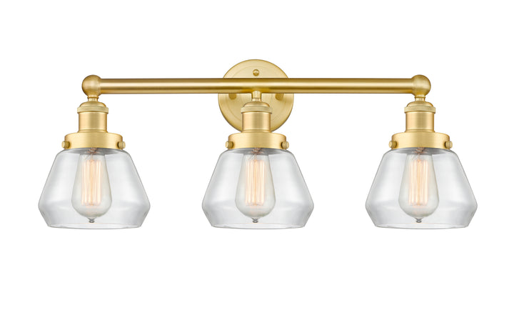 Innovations Lighting Fulton 7" Bath Vanity Light - Satin Gold Vanity Lights Innovations Lighting   