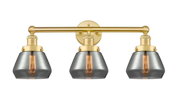 Innovations Lighting Fulton 7" Bath Vanity Light - Satin Gold Vanity Lights Innovations Lighting   