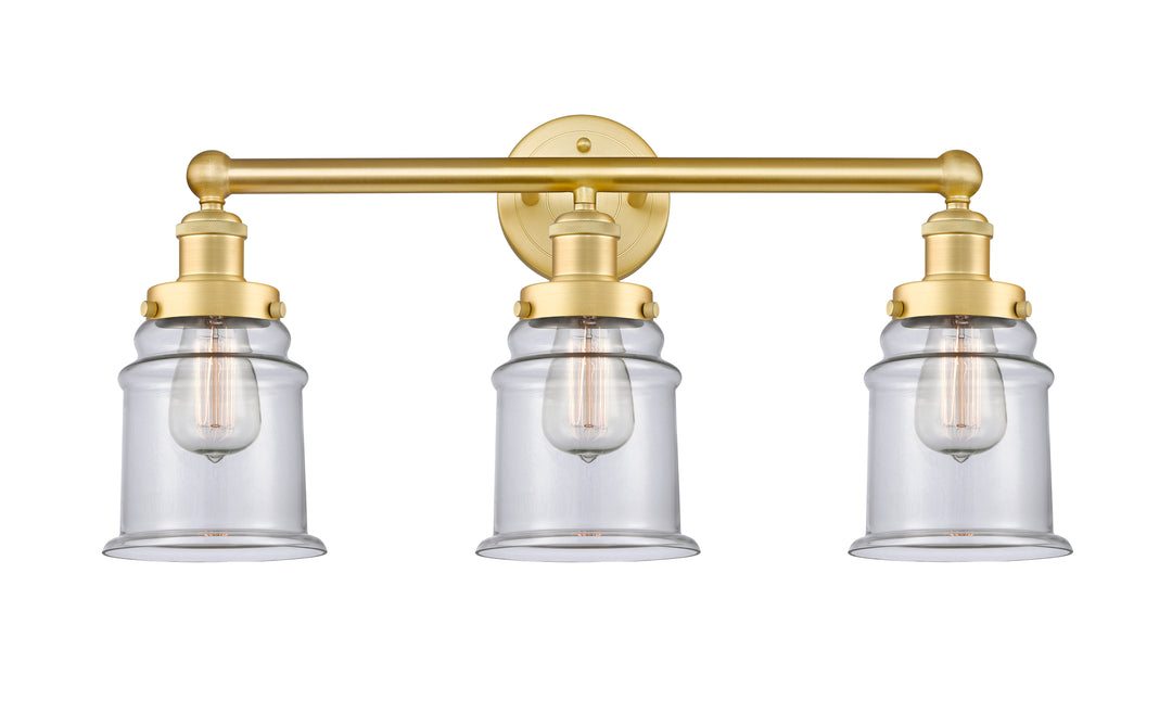 Innovations Lighting Canton 6" Bath Vanity Light - Satin Gold Vanity Lights Innovations Lighting   