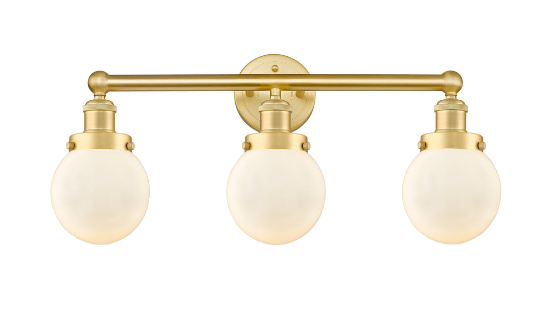 Innovations Lighting Beacon 6" Bath Vanity Light - Satin Gold Vanity Lights Innovations Lighting   