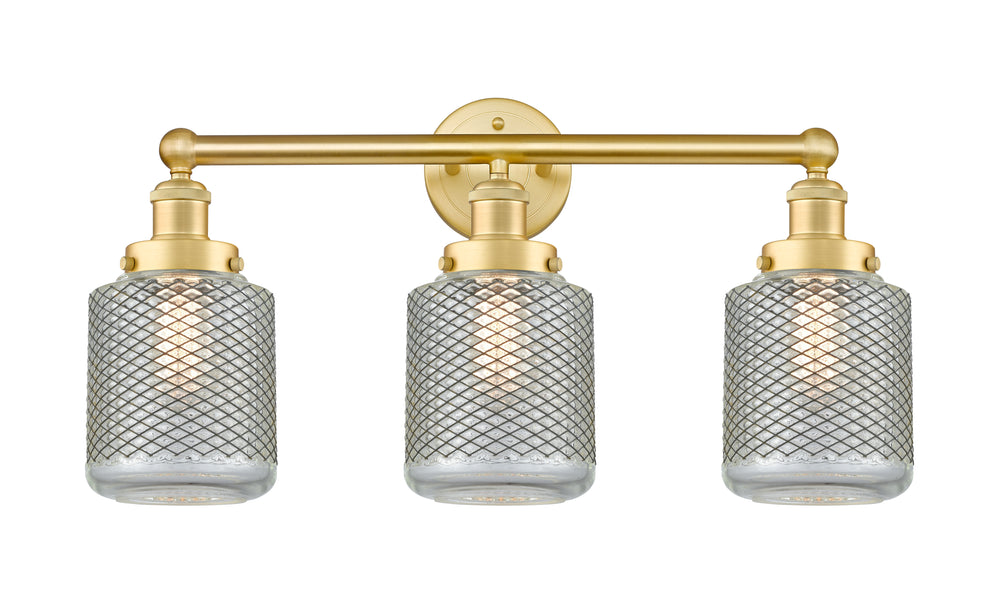 Innovations Lighting Stanton 6" Bath Vanity Light - Satin Gold Vanity Lights Innovations Lighting   