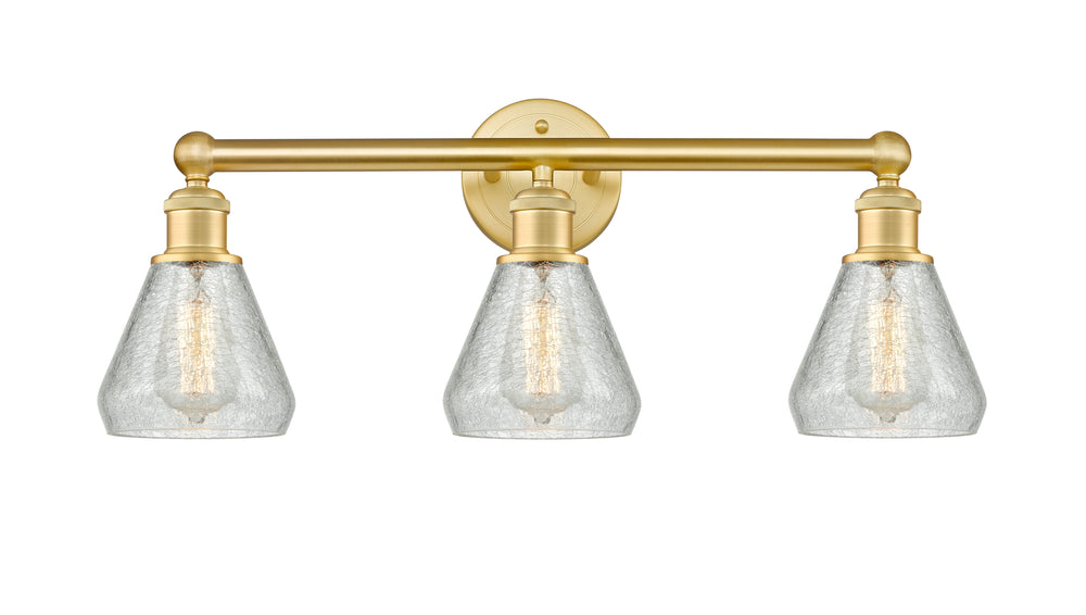 Innovations Lighting Conesus 6" Bath Vanity Light - Satin Gold Vanity Lights Innovations Lighting   