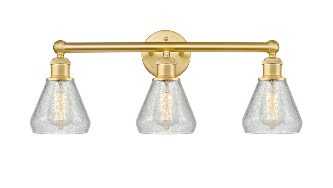 Innovations Lighting Conesus 6" Bath Vanity Light - Satin Gold Vanity Lights Innovations Lighting   